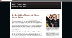 Desktop Screenshot of blackbeltproject.com